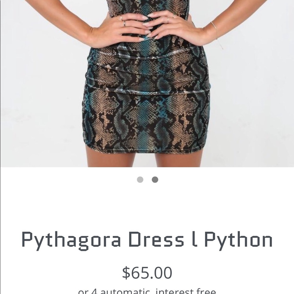 Python print dress. - Picture 3 of 3